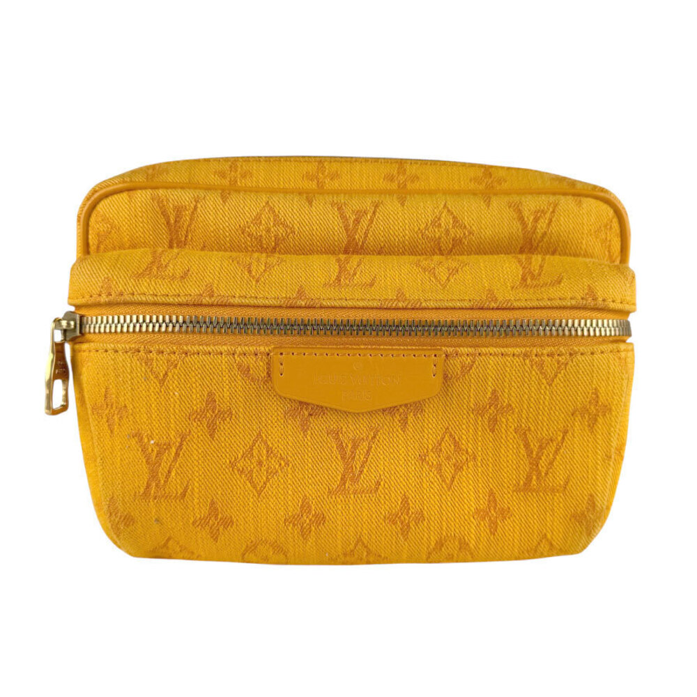 Louis Vuitton Body Bag Waist Monogram Denim Bum Outdoor Ochre